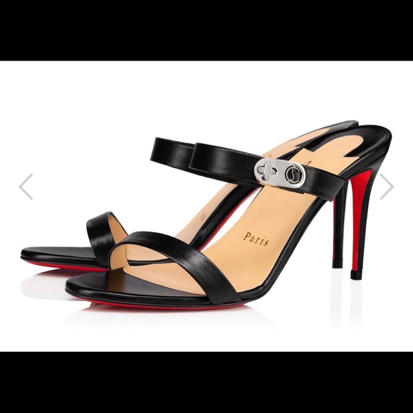 Christian Louboutin Lock Me Mule Sandal - Picture 2 of 9